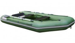 Лодка Хантер 340, цвет зеленый